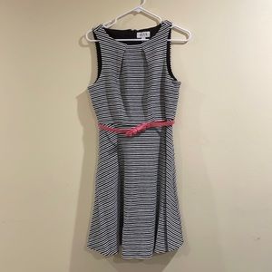 Black and white stripped Elle dress XS